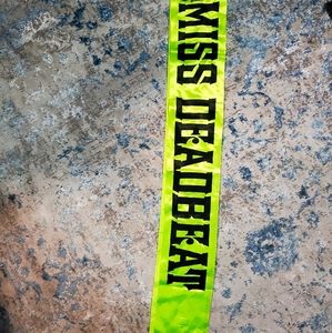 Iron Fist Miss Deadbeat sash